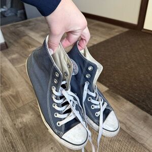 Converse Navy High-Top Sneakers